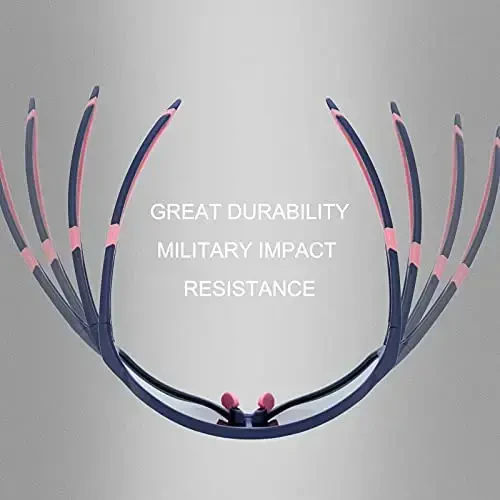 ROCKBROS Polarized Sunglasses UV Protection for Women Men Cycling Sunglasses - 3