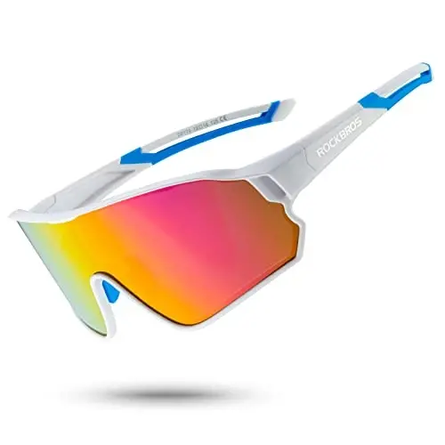 ROCKBROS Polarized Sunglasses UV Protection for Women Men Cycling Sunglasses - 1