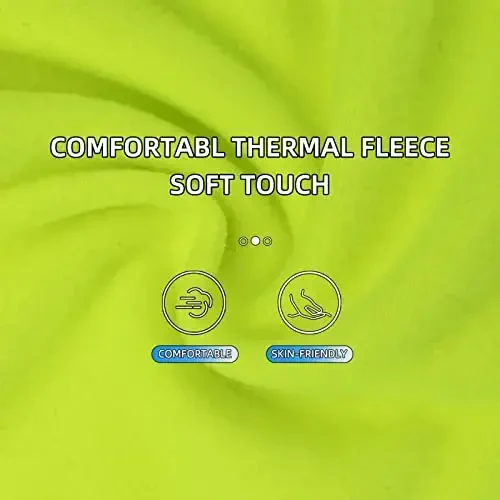 ROCKBROS Cold Weather Balaclava Ski Mask for Men Windproof Thermal Winter Scarf Mask Women Neck Warmer Hood for Cycling - 4