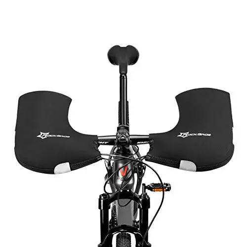 ROCKBROS Velosiped Rul G'ildirak Qo'lqoplari Velosiped Pogies Qishki Termal Qoplama Velosiped Qo'l Isitgichi Shamol O'tkazmaydigan Sovuq Havoda Qo'lqoplar MTB Tog' Velosipedi Motor uchun - 1