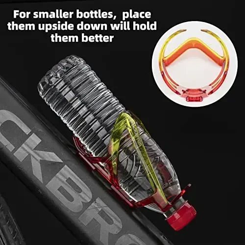 ROCKBROS Velosiped suv idishi ushlagichi Ultra yengil velosiped idish qafaslari vintlar bilan, Universal velosiped stakan ushlagich tokchasi Road MTB velosipedlari uchun… - 5