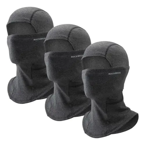 ROCKBROS Windproof Thermal Balaclava Ski Mask for Men and Women Cycling | Thermal Fleece Balaclava Keeps You Warm and Protected from Wind during Cycling, Running, Skiing and Other Cold Weather Sports - 1