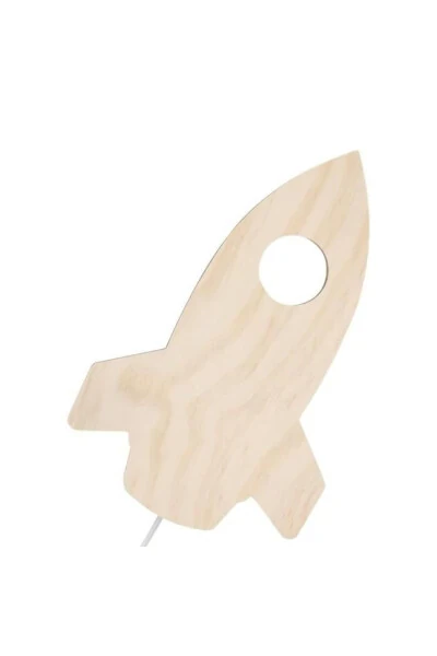 Rocket Baby Room Children's Room Decorative LED Lighting 30 Cm - WINDLY CONCEPT