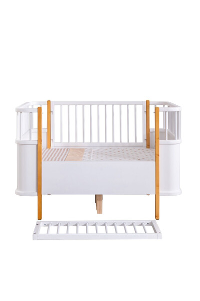 Rocking MDF Cradle, Bella Growing Cradle 90x120 - B - 4