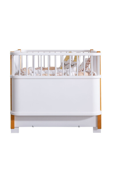Rocking MDF Cradle, Bella Growing Cradle 90x120 - B - 5