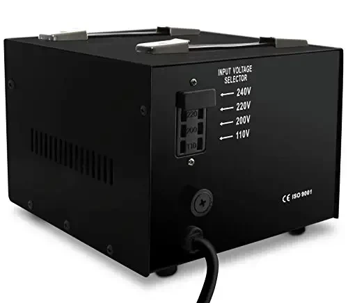 ROCKSTONE POWER 5000 Watt Voltage Converter Transformer - Heavy Duty Step Up/Down AC 110V/120V/220V/240V Power Converter - Circuit Breaker Protection – DC 5V USB Port - CE Certified [3-Year Warranty] 