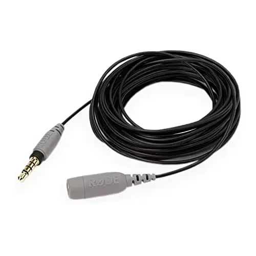 Rode SmartLav+ Lavalier Microphone Bundle with 20' Extension Cable - 6