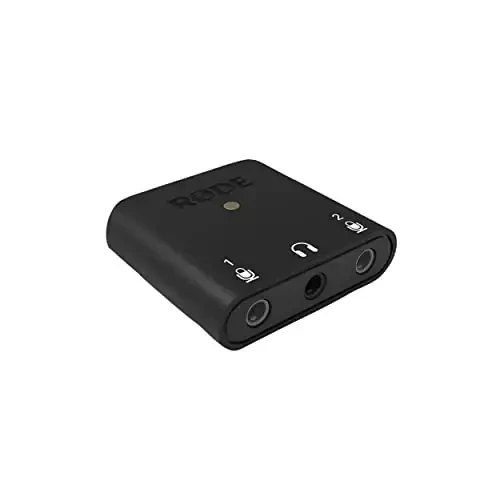 Rode SmartLav+ Lavalier Microphone for Smartphones,Black and Rode AI-Micro USB Audio Interface,Black - 2