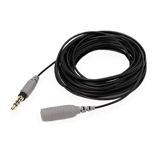 Rode SmartLav+ Lavalier Microphone Bundle with 20' Extension Cable - 6