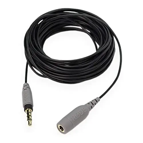 Rode SmartLav+ Lavalier Microphone Bundle with 20' Extension Cable - 5