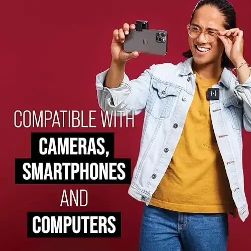 RØDE Wireless Go II Ikkita kanalli simsiz tizim, o‘rnatilgan mikrofonlari va analog va raqamli USB chiqishlariga ega, kameralar, Windows va MacOS kompyuterlari, iOS va Android telefonlari bilan mos keladi - 4