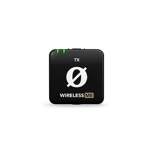 RØDE Wireless ME TX Ultra ixcham simsiz mikrofonli transmitter, bortda yozuv va 200 metrgacha masofa. Kino suratga olish, intervyu va kontent yaratish uchun (faqat transmitter) - RODE