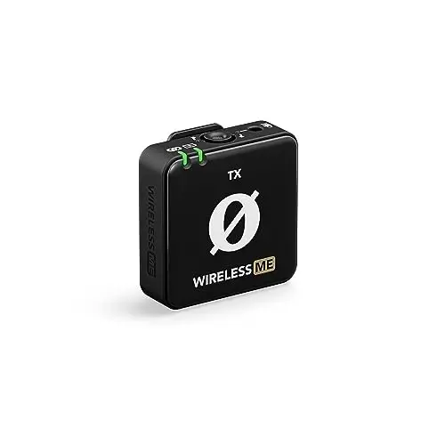 RØDE Wireless ME TX Ultra ixcham simsiz mikrofonli transmitter, bortda yozuv va 200 metrgacha masofa. Kino suratga olish, intervyu va kontent yaratish uchun (faqat transmitter) - RODE (1)