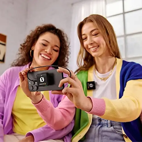 RØDE Wireless ME Ultra-kompakt simsiz mikrofon tizimi o'rnatilgan mikrofonlar, GainAssist texnologiyasi va 100 m masofa diapazoni bilan. Film suratga olish, intervyular va kontent yaratish uchun, Wireless ME - 4