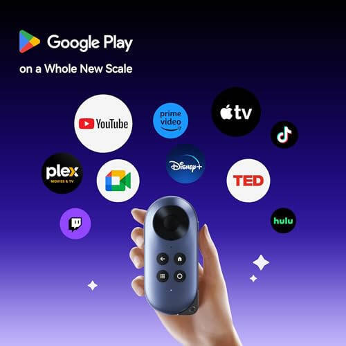 Rokid AR Joy Pack AR Ko'zoynaklari, Smart Glasses Max stantsiyali, 360° Micro-OLED Displey, Google Play, Media Streaming, HDCP Yordami va Bulut O'yinlari, Konsol, Android, iOS, Windows bilan mos keladi - 1