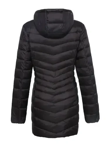 Rokka&Rolla Women's Light Long Coat Packable Puffer Jacket - ROKKA & ROLLA (1)