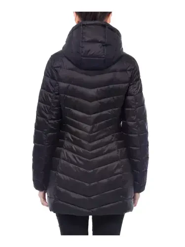 Rokka&Rolla Women's Light Long Coat Packable Puffer Jacket - 7