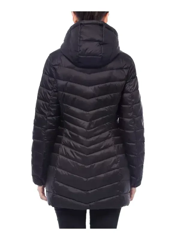 Rokka&Rolla Women's Light Long Coat Packable Puffer Jacket - 7