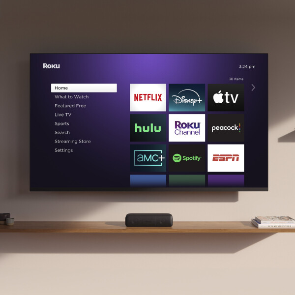 Roku Streambar SE - 2-в-1 ТВ-саундбар со встроенным стримингом, премиум-динамиками и функцией разборчивой речи - 12