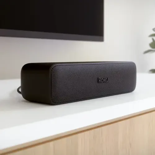 Roku Streambar SE - ichki oqim, birinchi darajali karnay va nutqni aniqlash xususiyatiga ega 2-in-1 televizor saundbar - ROKU (1)