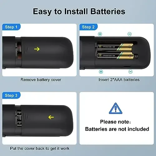 Replacement for Roku-TV-Remote, Compatible for Hisense/Onn/Sharp Roku Series Smart TVs【Pack of 2】 - 4