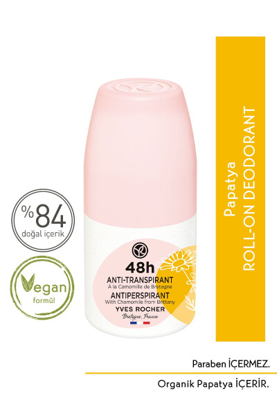 Roll-on Antiperspirant Deodorant - Romashka - 50 ml - YVES ROCHER