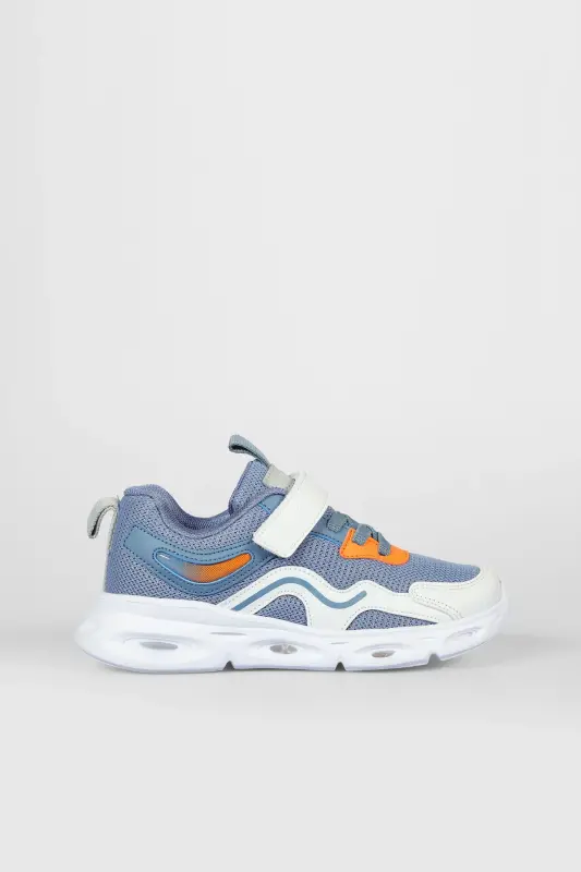 Rony Model Işıklı Erkek Bebek ve Çocuk Kot Phylon Spor Ayakkabı-Kot - VICCO