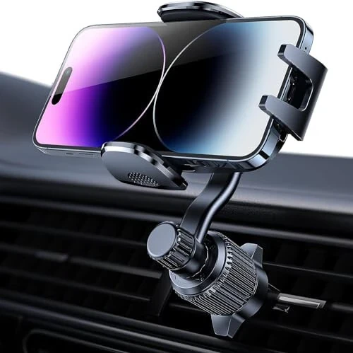 Rorhxia Car Vent Phone Mount, [Never Blocking Vent, Enjoy The Comfort of The A/C] Hands-Free Universal Extension Clip Air Phone Holder Car Fit for All Phones iPhone Samsung More - 7