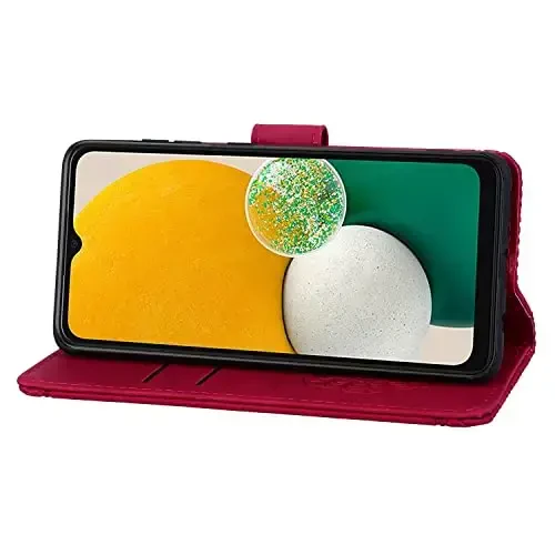 Rosbtib Samsung Galaxy S23 Plus 6.6 dyuym uchun Flip Case, Vintage Premium PU Charm Hamyon Telefon Qutisi Mandala Naqshli Dizayni Samsung Galaxy S23+ 6.6