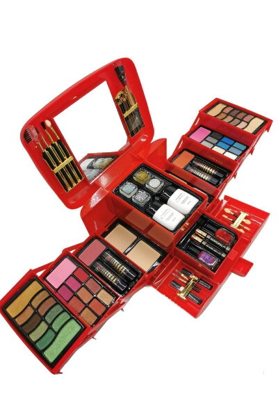 Rose Chest Model Large Size XXL Makeup Set - Dowry Makeup Set - 2