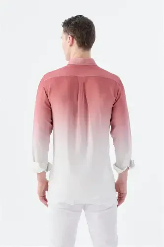 Rose Dust Comfort Fit Button-Down Easy-Iron Shirt - 6