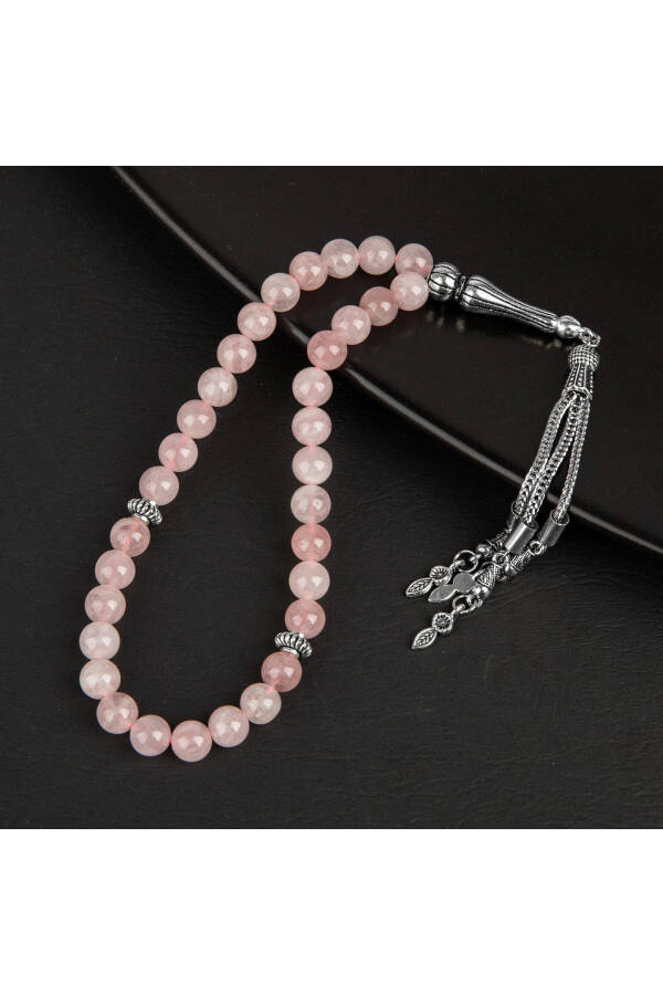 Rose Quartz Prayer Beads 33 - 8mm - 2