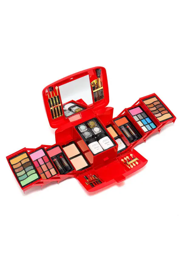 Rose Sandiq Model Katta Hajmi XXL Makiyaj To'plami - Chayzlik Makiyaj To'plami - 1