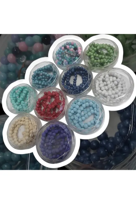 Rose Scented Tasbih Gift Zikir Namaz Tasbih 30 Pieces - YALÇIN