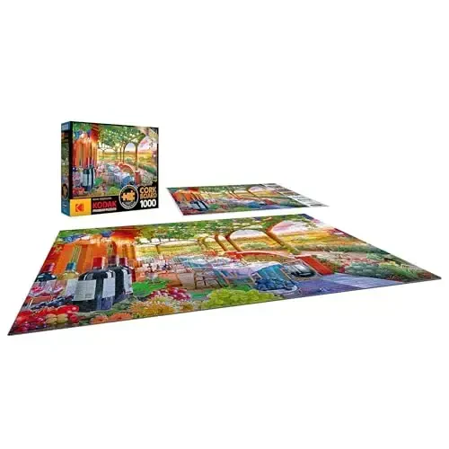 RoseArt - Kodak Premium Cork - Wine Country - 1000 Piece Jigsaw Puzzle for Adults - 3