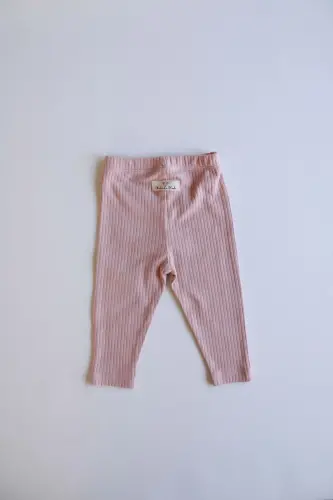 Rosebud Ribbed Baby Leggings - OHLALAKOALA (1)