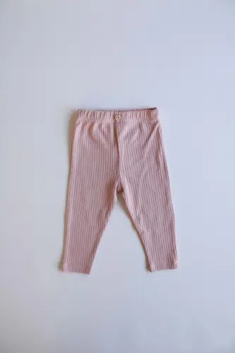 Rosebud Ribbed Baby Leggings - OHLALAKOALA (1)