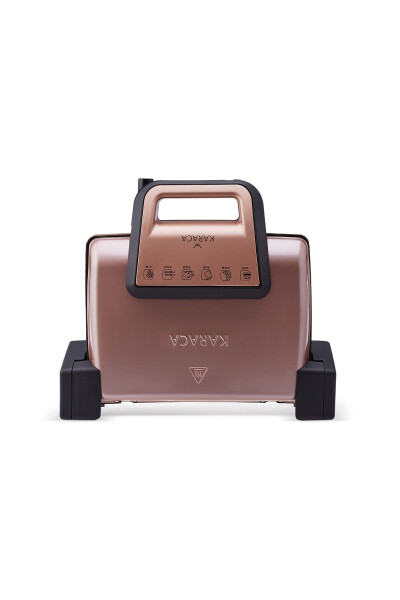 Rosegold Granite Grill And Toaster Machine 1800w - 7