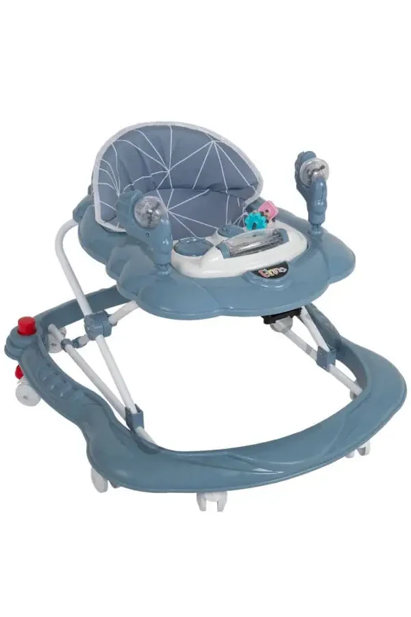 Роскошный музыкальный и световой ходунок-паук для детей с 3 ступенями - 1