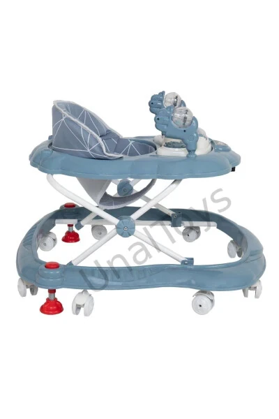 Роскошный музыкальный и световой ходунок-паук для детей с 3 ступенями - 7