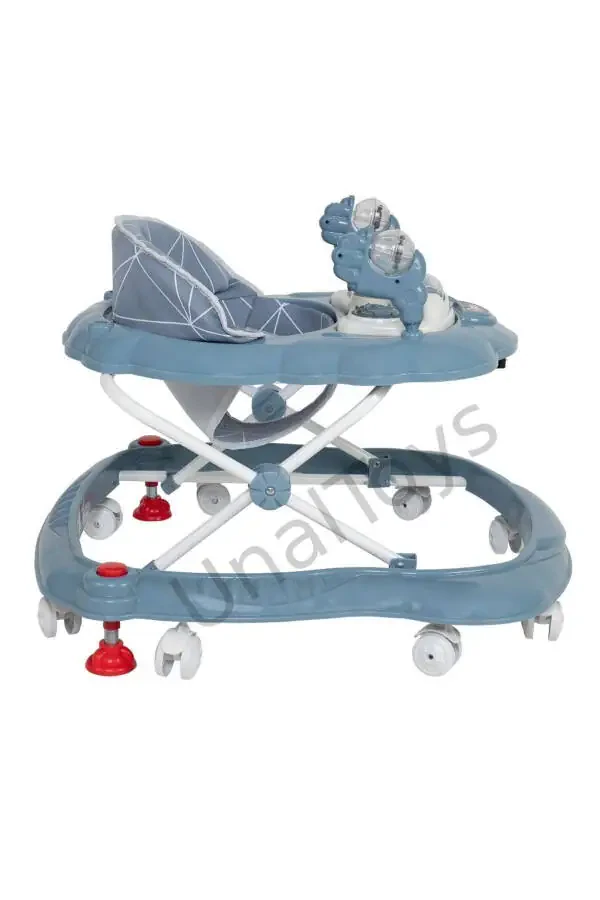 Роскошный музыкальный и световой ходунок-паук для детей с 3 ступенями - 7