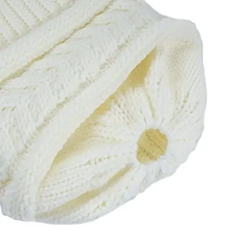 Rosoz 2 Pack Ayollar uchun Ponytail Beanie, Qishki Issiq Beanie Quyruq Yumshoq Stretch Kabel Triko Boshsiz Yuqori Bun Shlyapa - 5