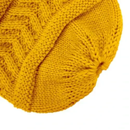 Rosoz 2 Pack Ayollar uchun Ponytail Beanie, Qishki Issiq Beanie Quyruq Yumshoq Stretch Kabel Trikotaj Buzuq Yuqori Tugunli Shlyapa - 5