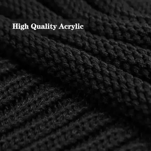 Rosoz Ayollar Qishki Shapkalari Ayollar uchun Qishki Issiq Shapka Ayollar uchun Qalin Qishki Shapka Sovuq Ob-havo uchun - 5