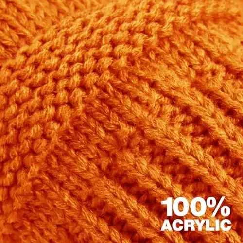 Rosoz Ayollar uchun 2 dona Ponytail Beanie, Qishki Issiq Beanie Quyruqli Yumshoq Cho'ziluvchan Kabel Trikotaj Buzuq Yuqori Tugunli Shlyapa - 5