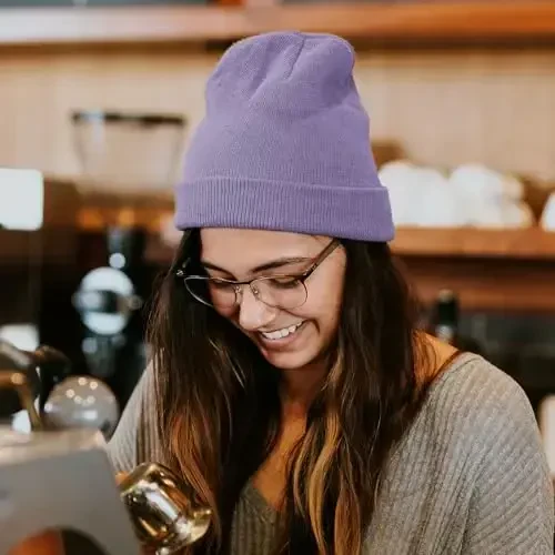 Rosoz Beanie erkaklar ayollar uchun manjetli trikotaj shapka qishki shapkalar череп qalpog'i uniseks - 5