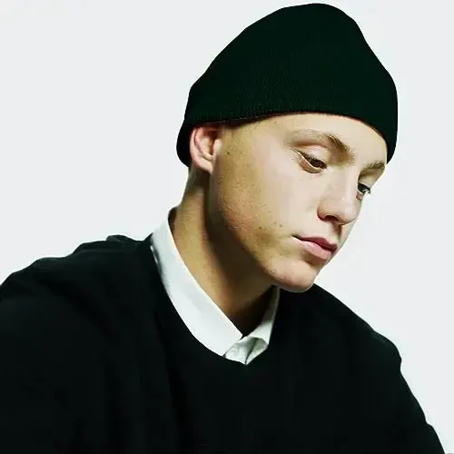 Rosoz Beanie erkaklar va ayollar uchun manjetli trikotaj shapka qishki shapkalar bosh suyagi qopqog'i Unisex - 6