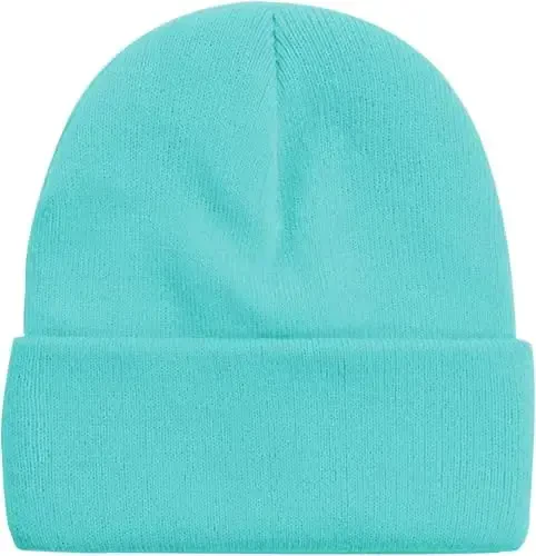 Rosoz Beanie erkaklar va ayollar uchun manjetli trikotaj shlyapa Qishki shapkalar череп qopqog'i Unisex 