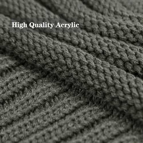 Rosoz Womens Beanies for Winter Slouchy Beanies for Women Knit Warm Winter Hats for Women Thick for Cold Weather - 5