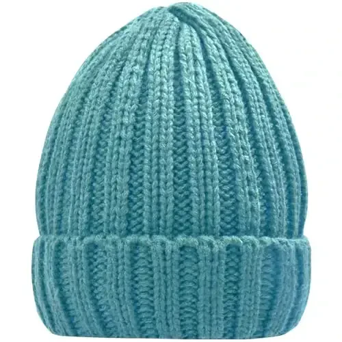 Rosoz Winter Hats for Women Warm Thick Soft Stretch Cable Knit Beanie Skully Cap for Cold Weather - 3